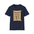 Daily Quest – 'Lift Heavy  Eat Well  Level Up' Fitness RPG Tee