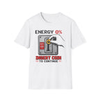 Energy 0% "Insert Coin to Continue" Tee