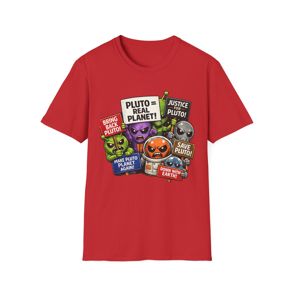 Pluto Picket Line | Nerd Graphic Tee