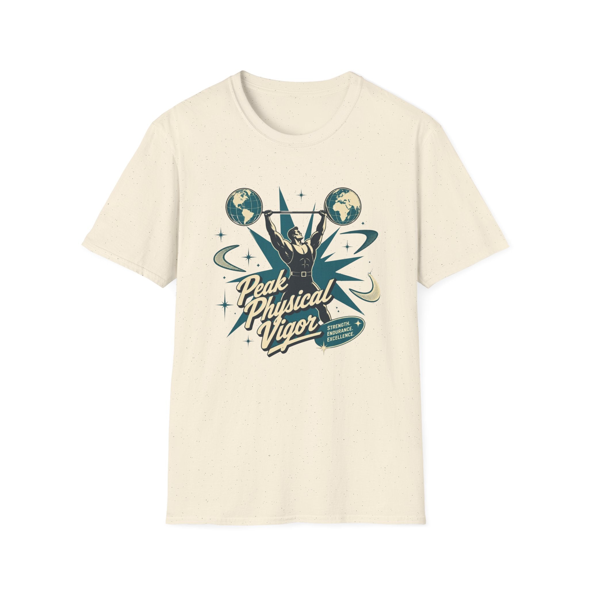Peak Physical Vigor — Retro Fitness Graphic Tee