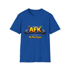 AFK At The Gym — Funny Gamer Workout Tee