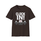 Clock In! — Weightlifting Tee