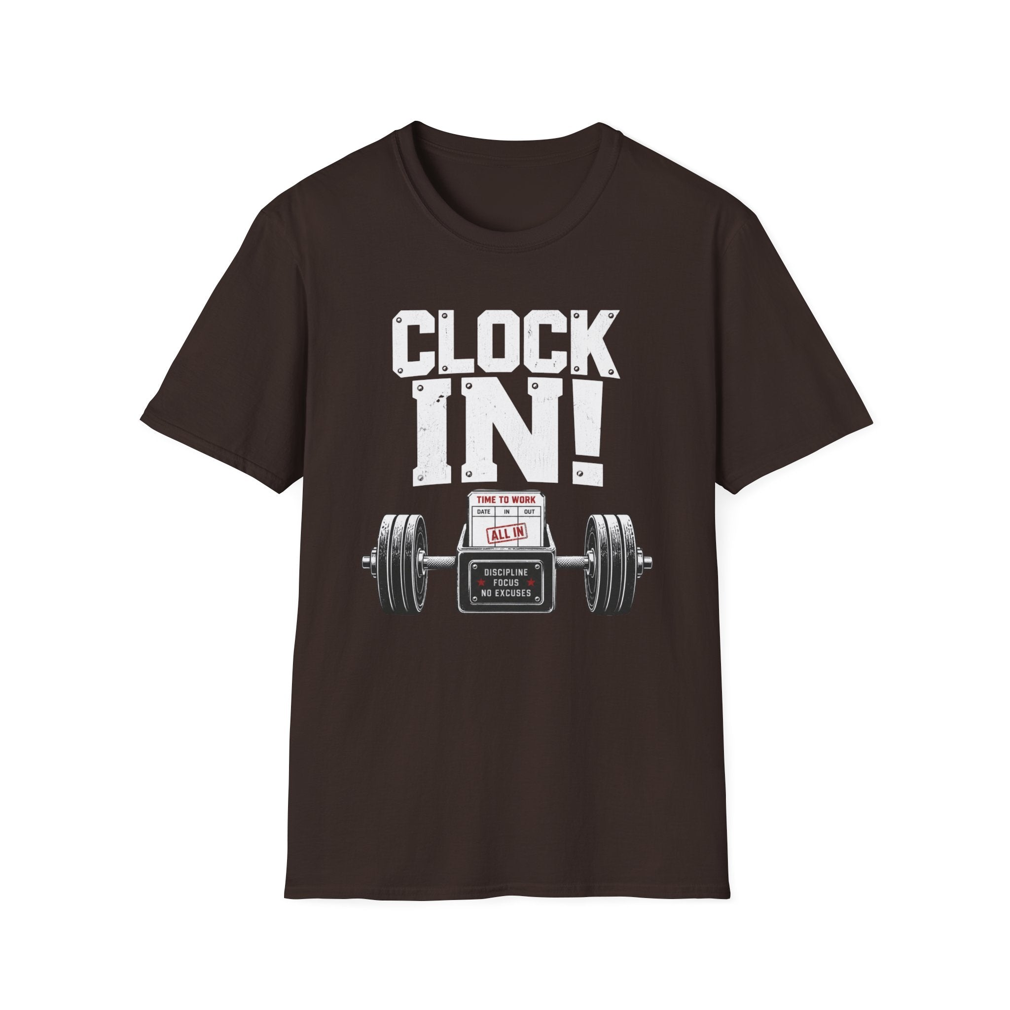 Clock In! — Weightlifting Discipline Tee