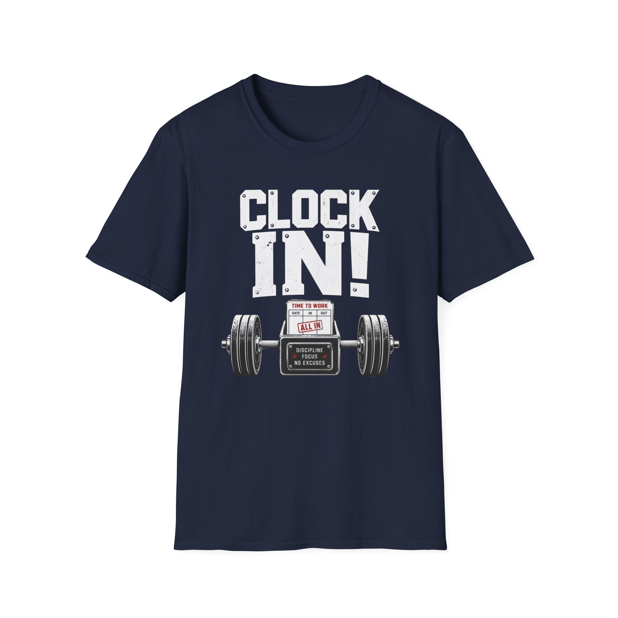 Clock In! — Weightlifting Discipline Tee