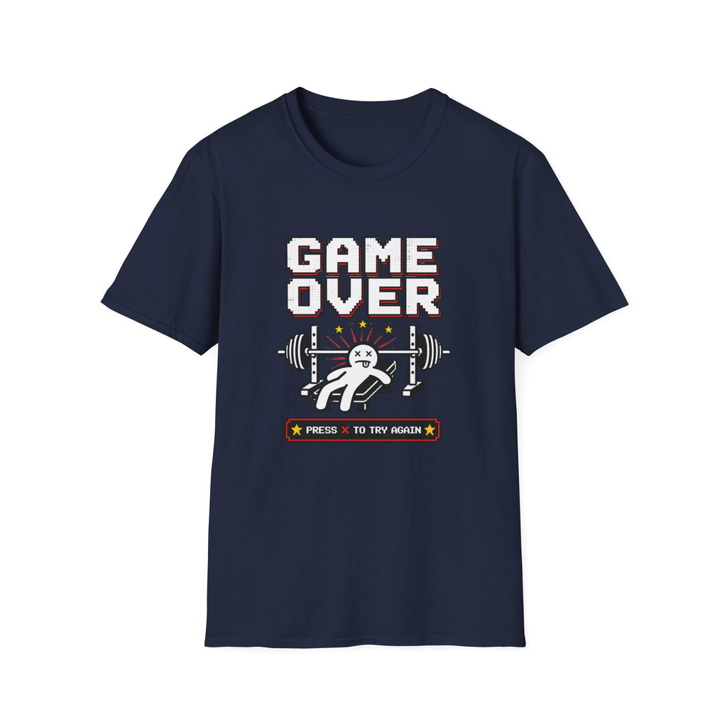 Game Over “Press R to Try Again” Tee
