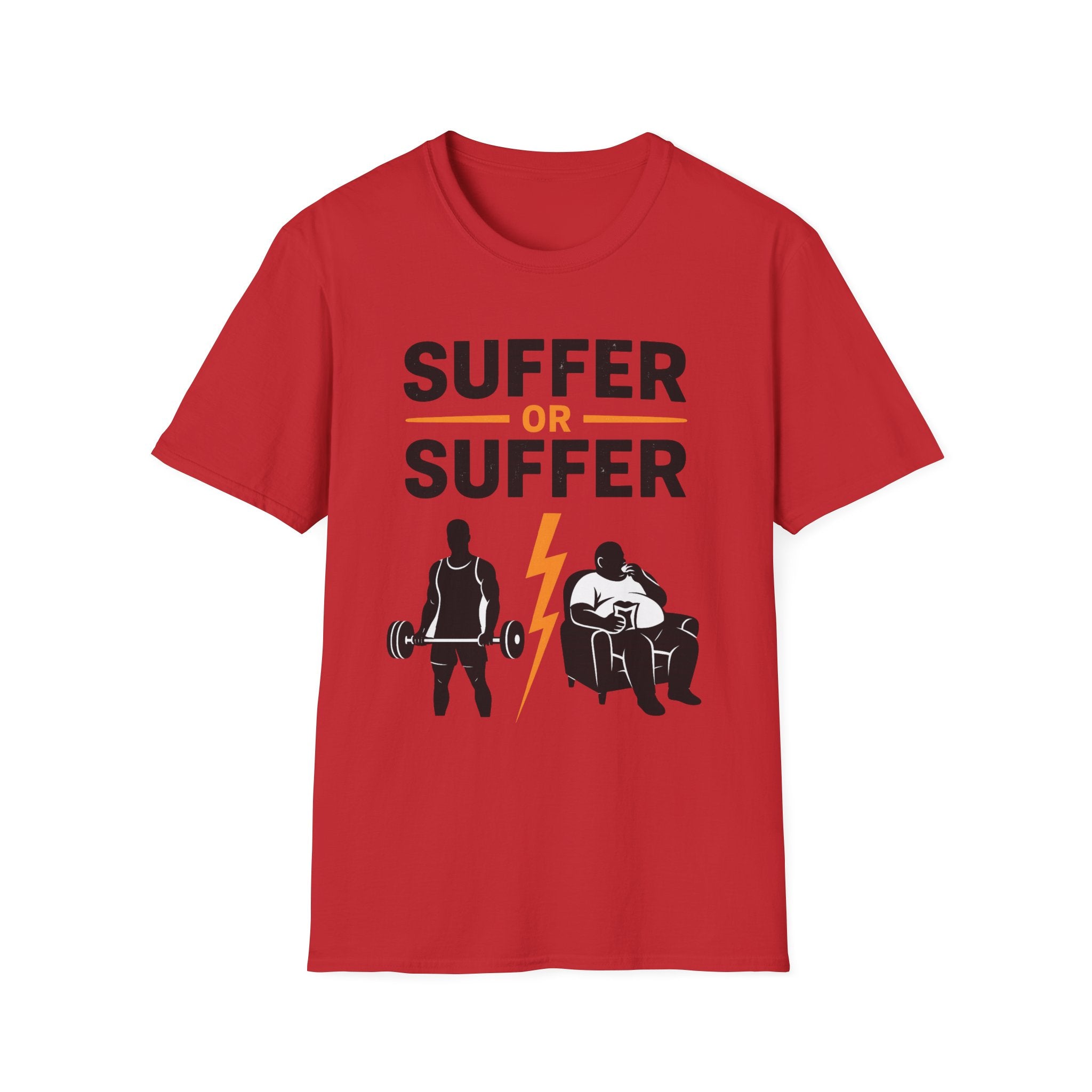 Suffer or Suffer Gym | Motivation Workout Tee