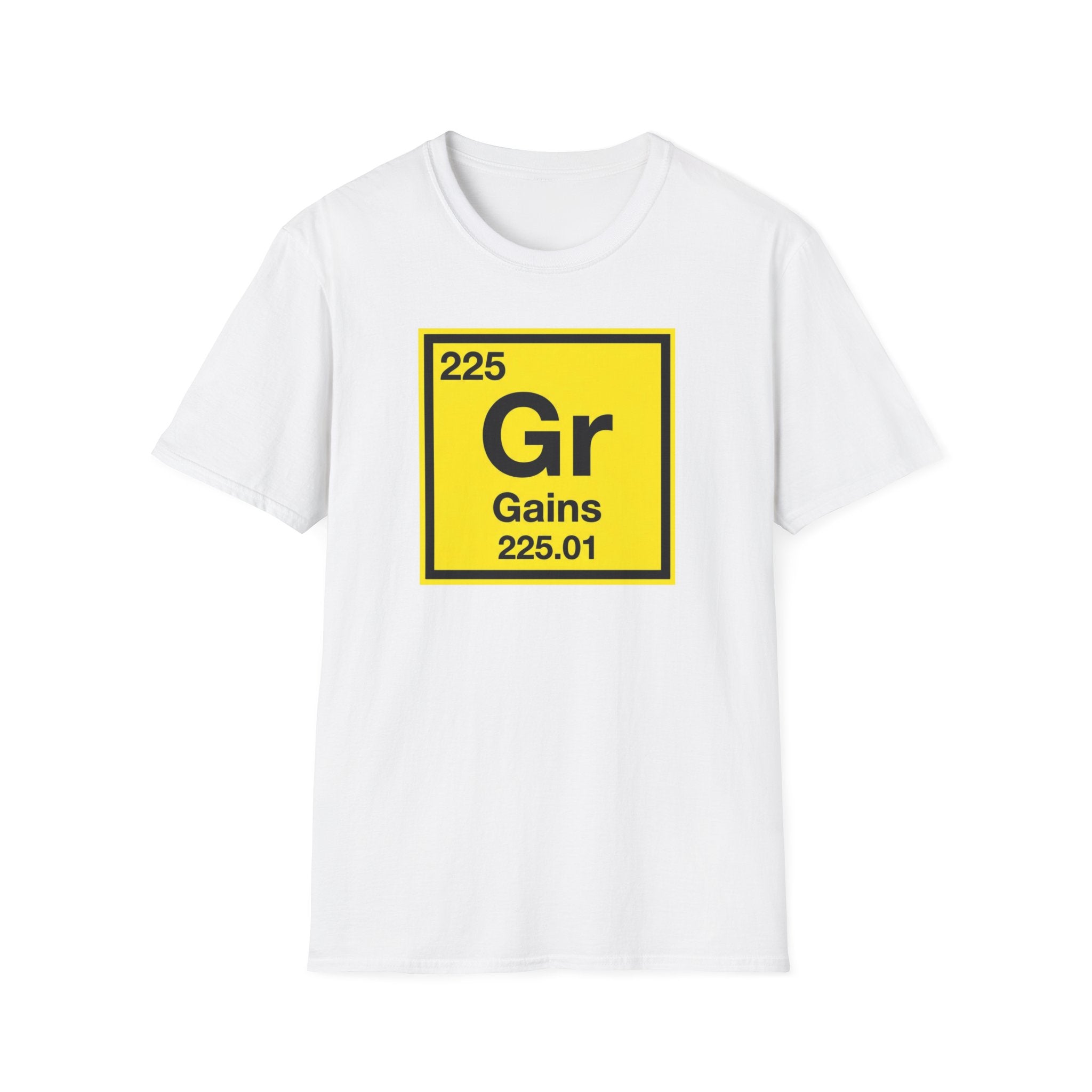 'Gr' Gains Periodic Table Gym Shirt