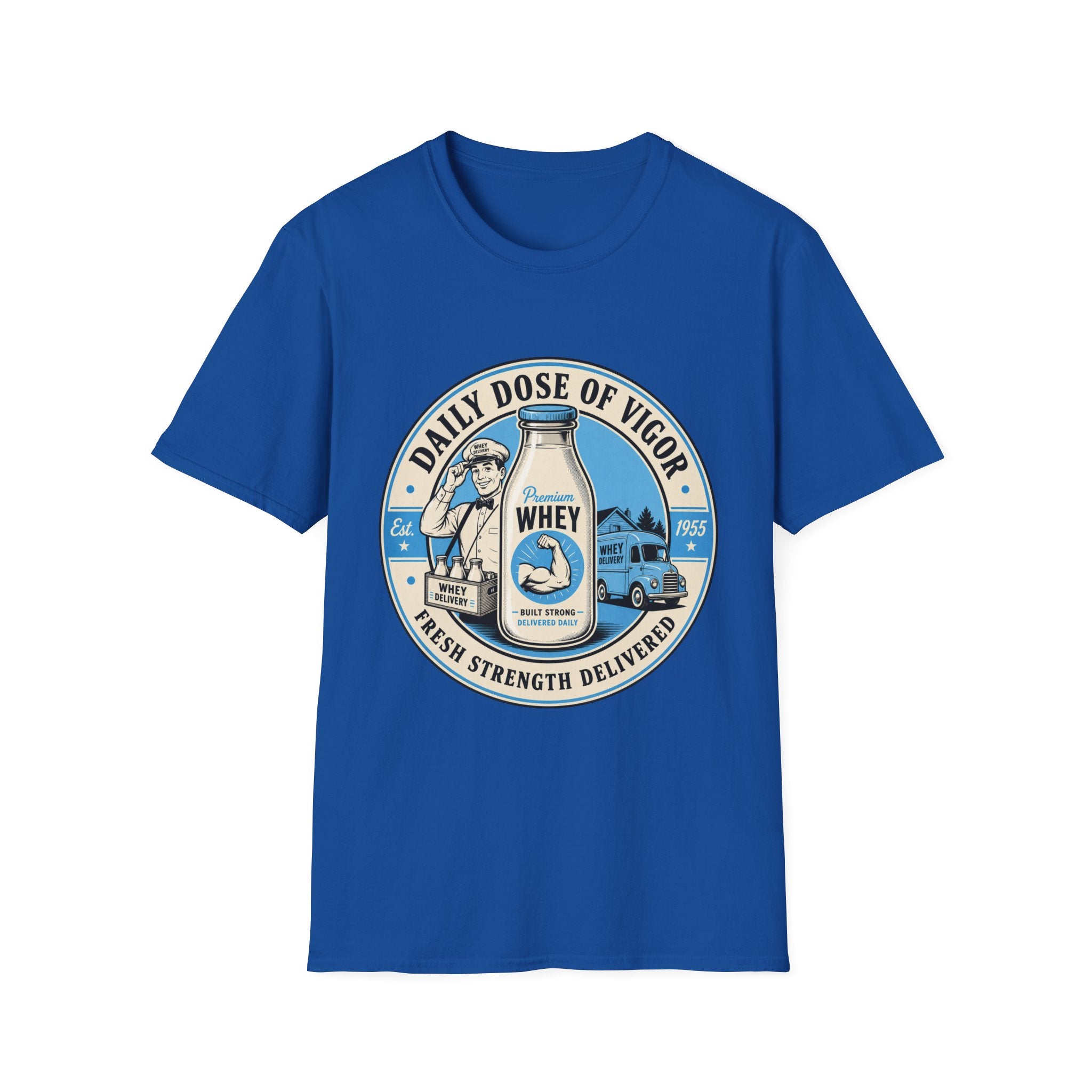 Daily Dose of Vigor Retro Fitness T-Shirt