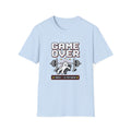 Game Over “Press R to Try Again” — Funny Gym Tee