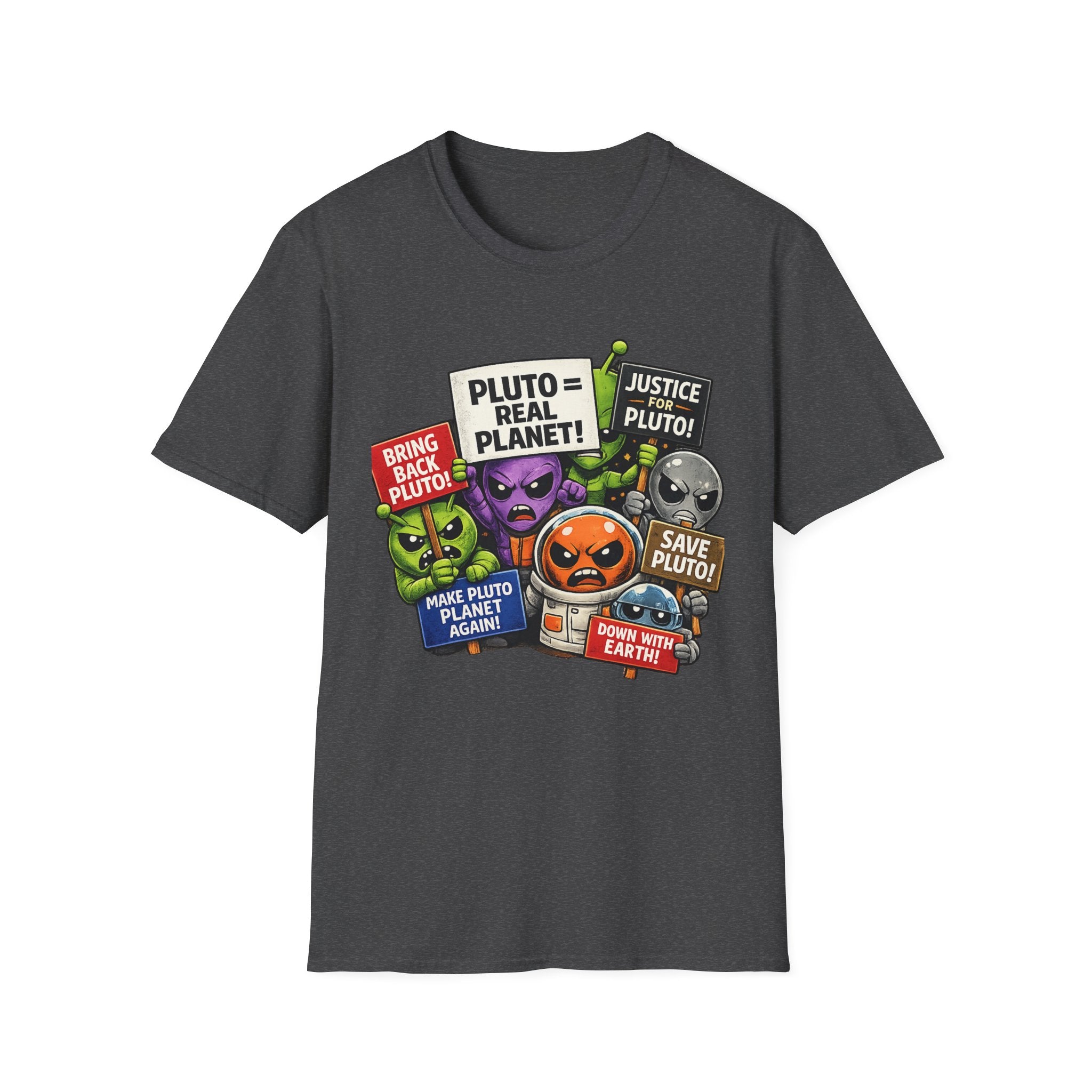 Pluto Picket Line | Nerd Graphic Tee