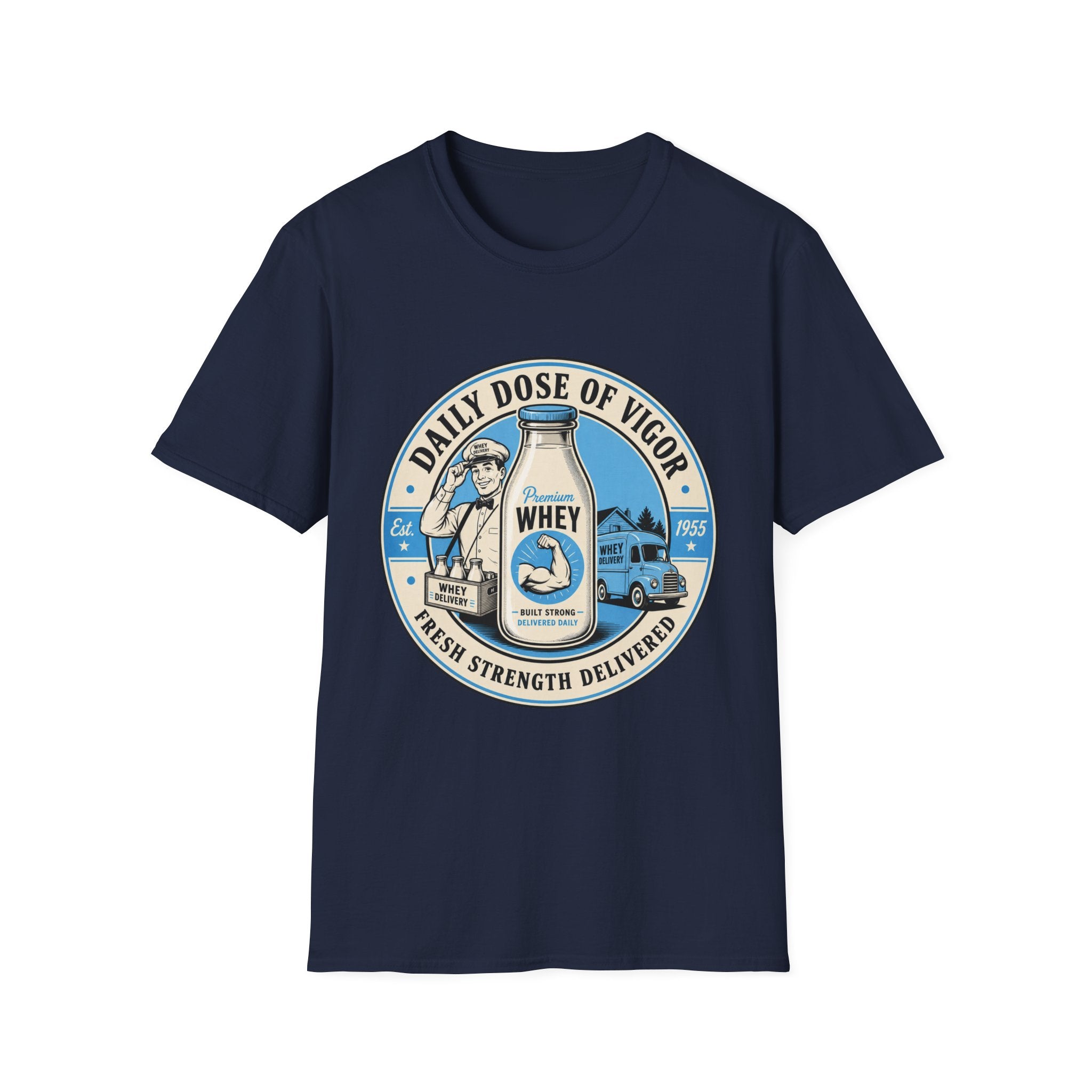 Daily Dose of Vigor Retro Fitness T-Shirt