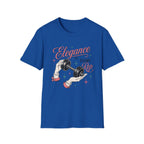 Elegance in Every Rep — Feminine Weightlifting Gym Tee