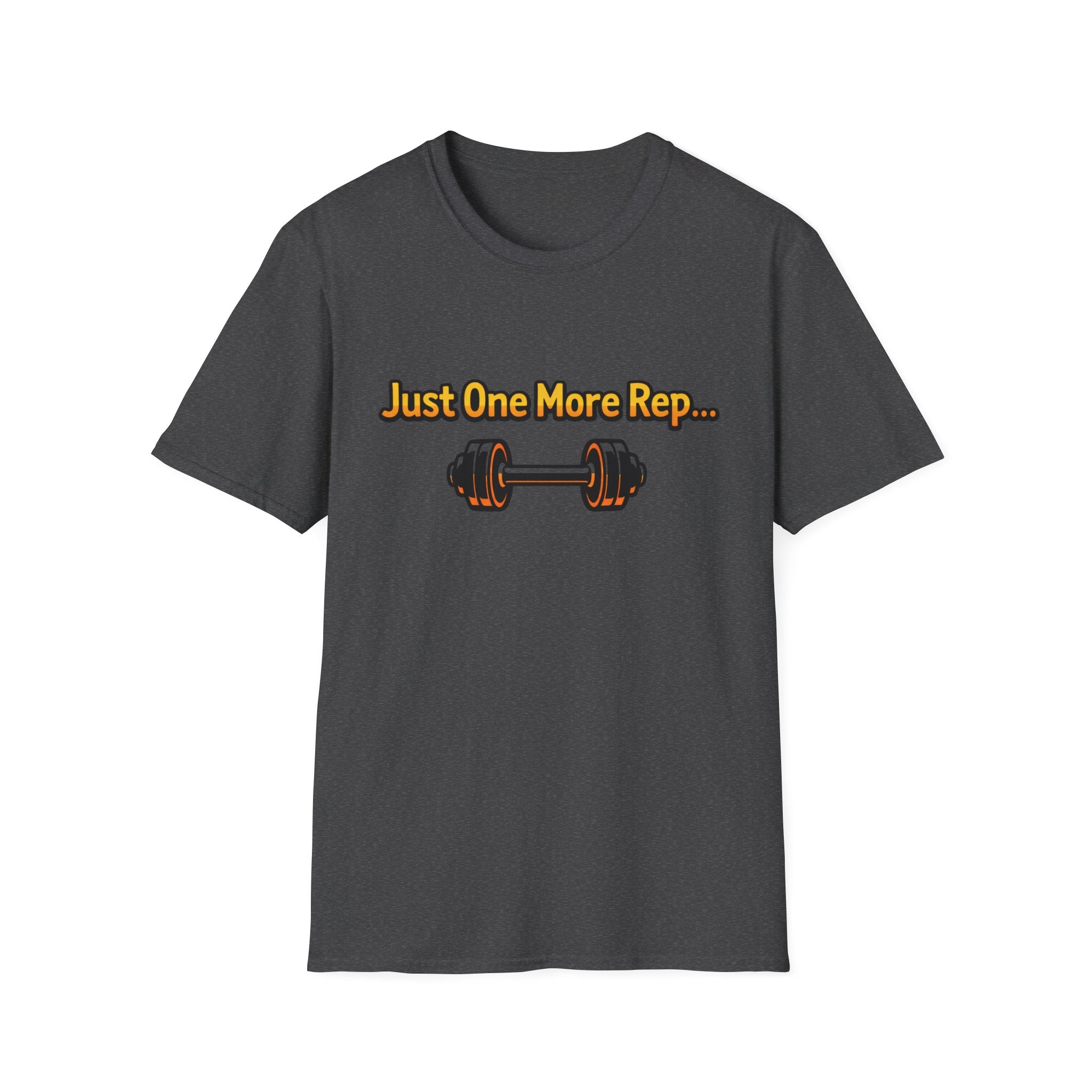 Just One More Rep — Motivational Gym Shirt