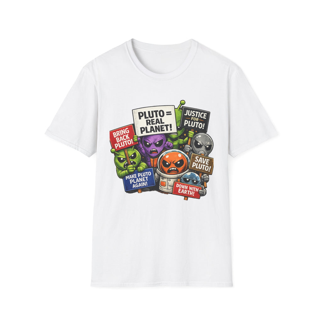 Pluto Picket Line | Nerd Graphic Tee
