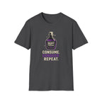 Buff Serum: Consume. Conquer. Repeat Gamer Fitness Tee