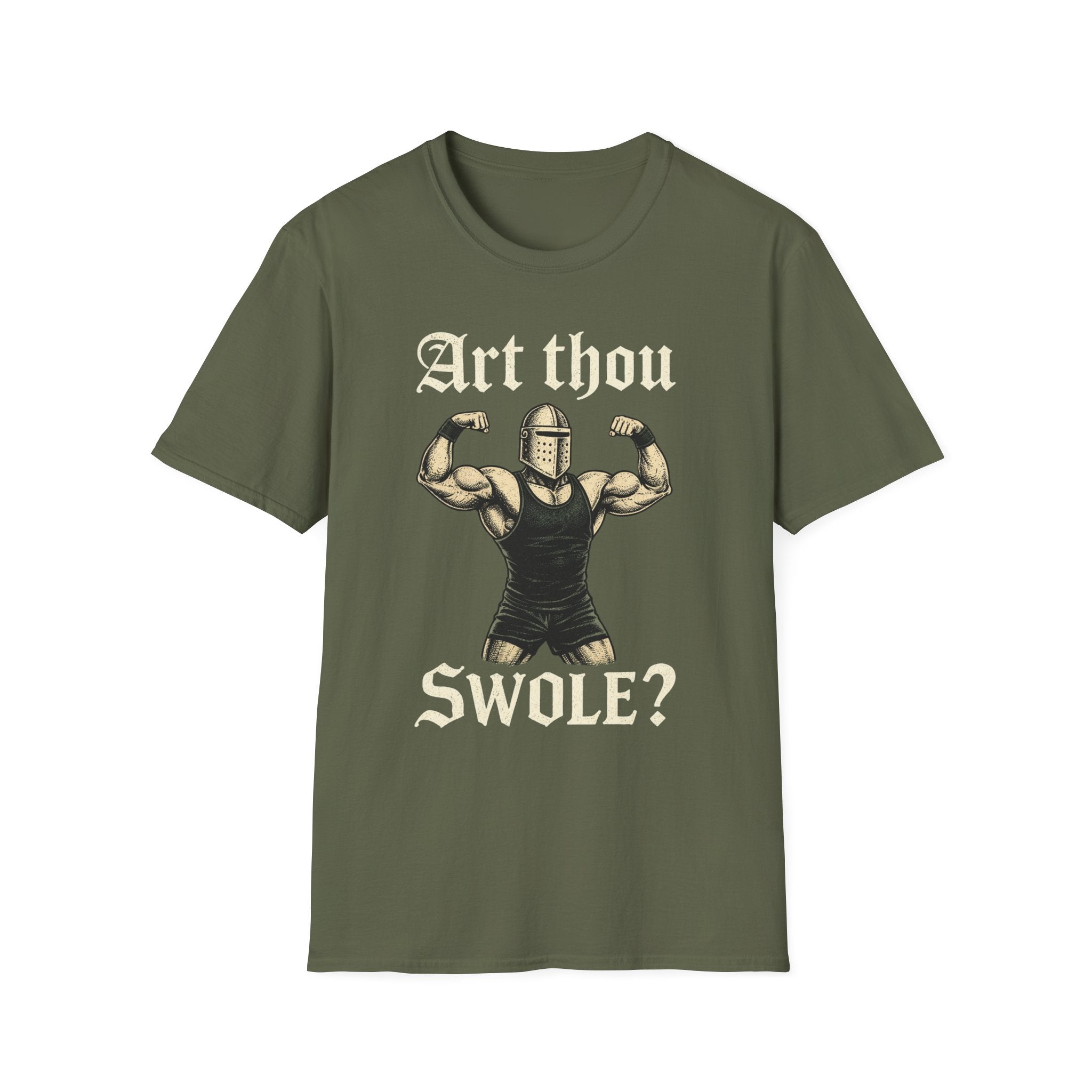Art Thou Swole? Knight Workout T-Shirt