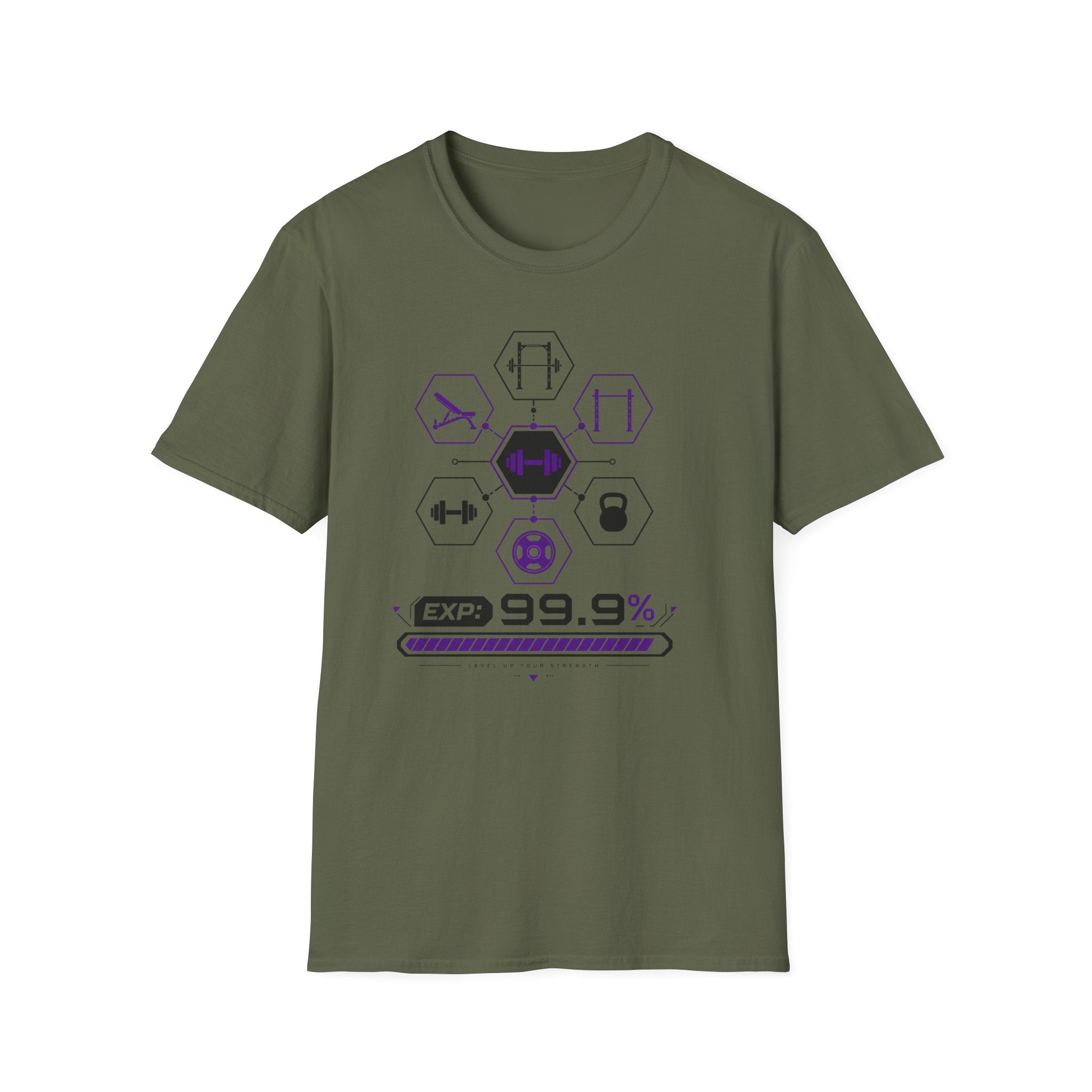EXP 99.9% Progress Bar Tee