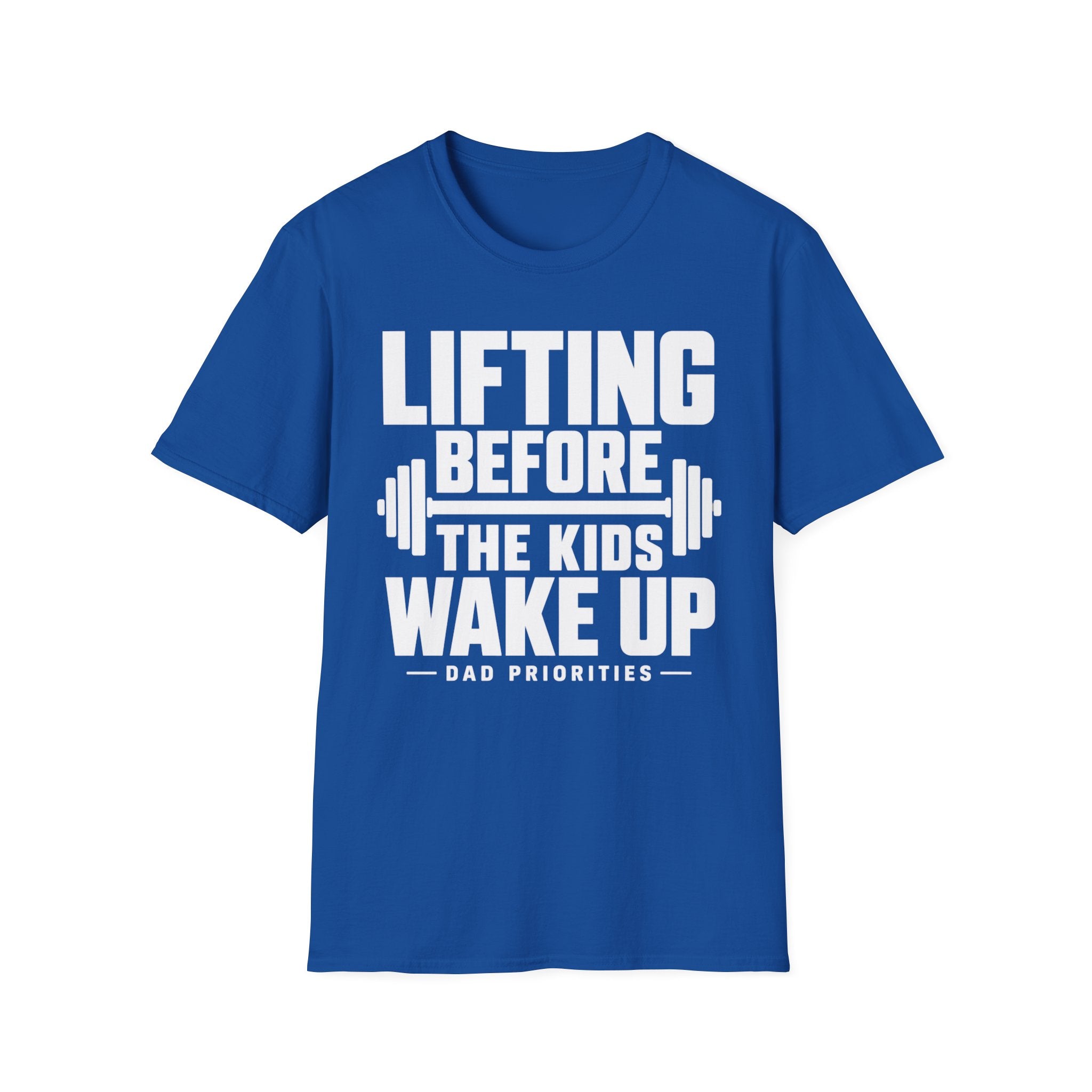 Lifting Before the Kids Wake Up — Dad Fitness Gym Tee