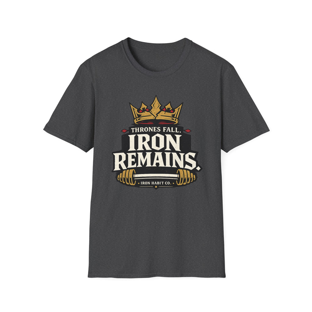 Thrones Fall. Iron Remains Tee