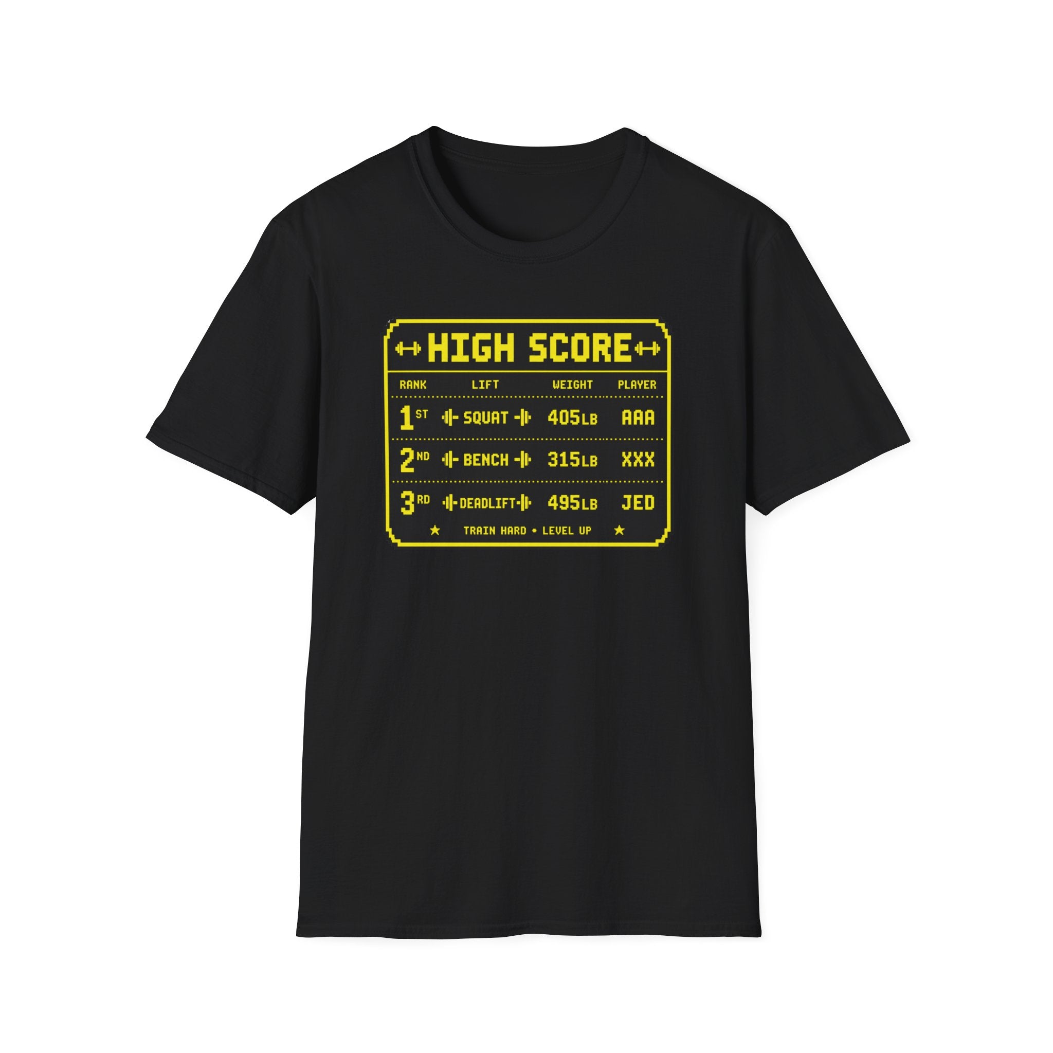 High Score — Weightlifting Leaderboard Design