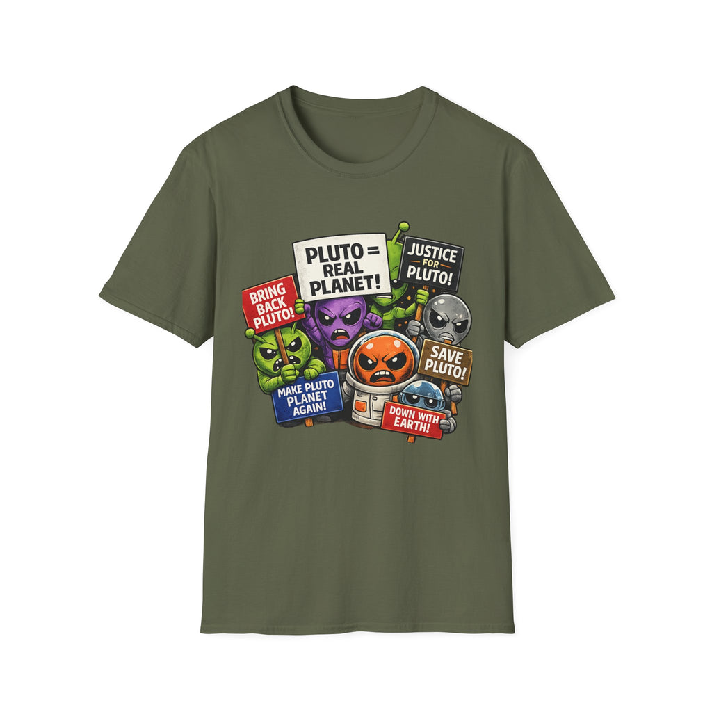 Pluto Picket Line | Nerd Graphic Tee