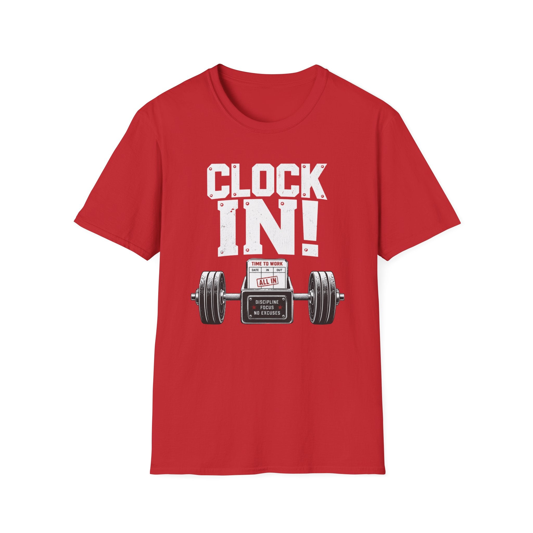 Clock In! — Weightlifting Discipline Tee