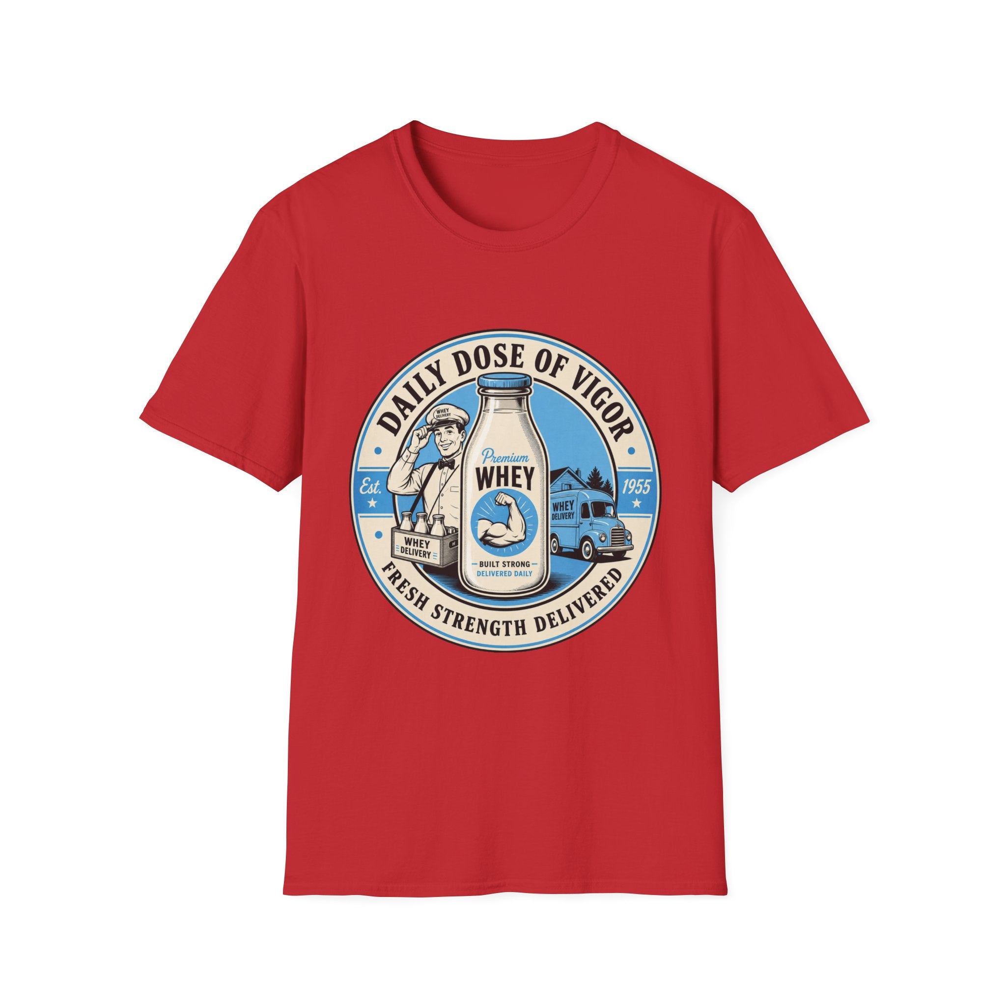 Daily Dose of Vigor Retro Fitness T-Shirt
