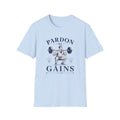 Pardon My Gains — Vintage Weightlifting Gym Tee