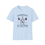 Pardon My Gains — Vintage Weightlifting Gym Tee