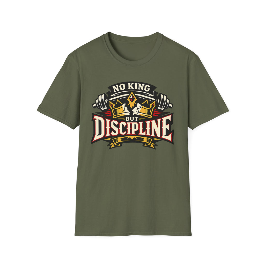 No King But Discipline Tee