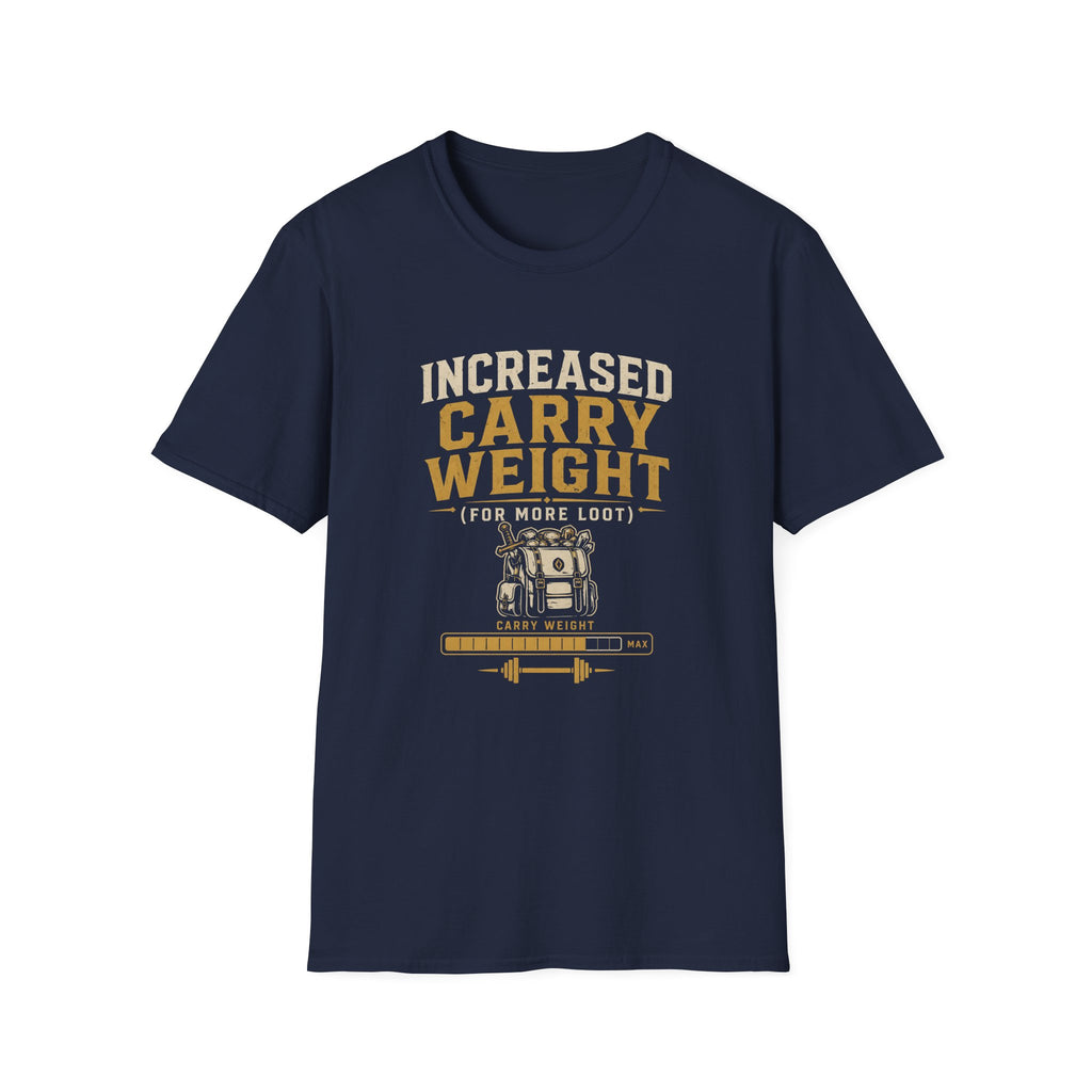 Increased Carry Weight RPG Gamer T-Shirt