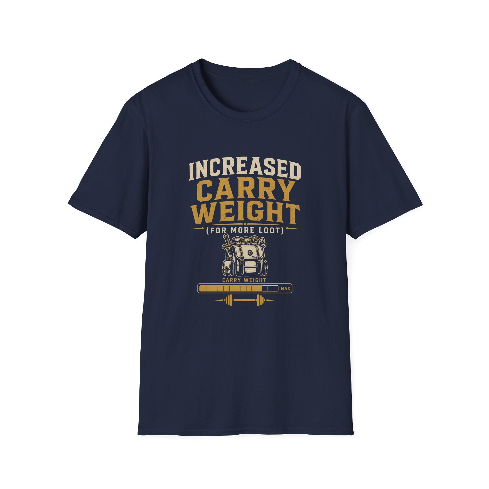 Increased Carry Weight RPG Gamer T-Shirt