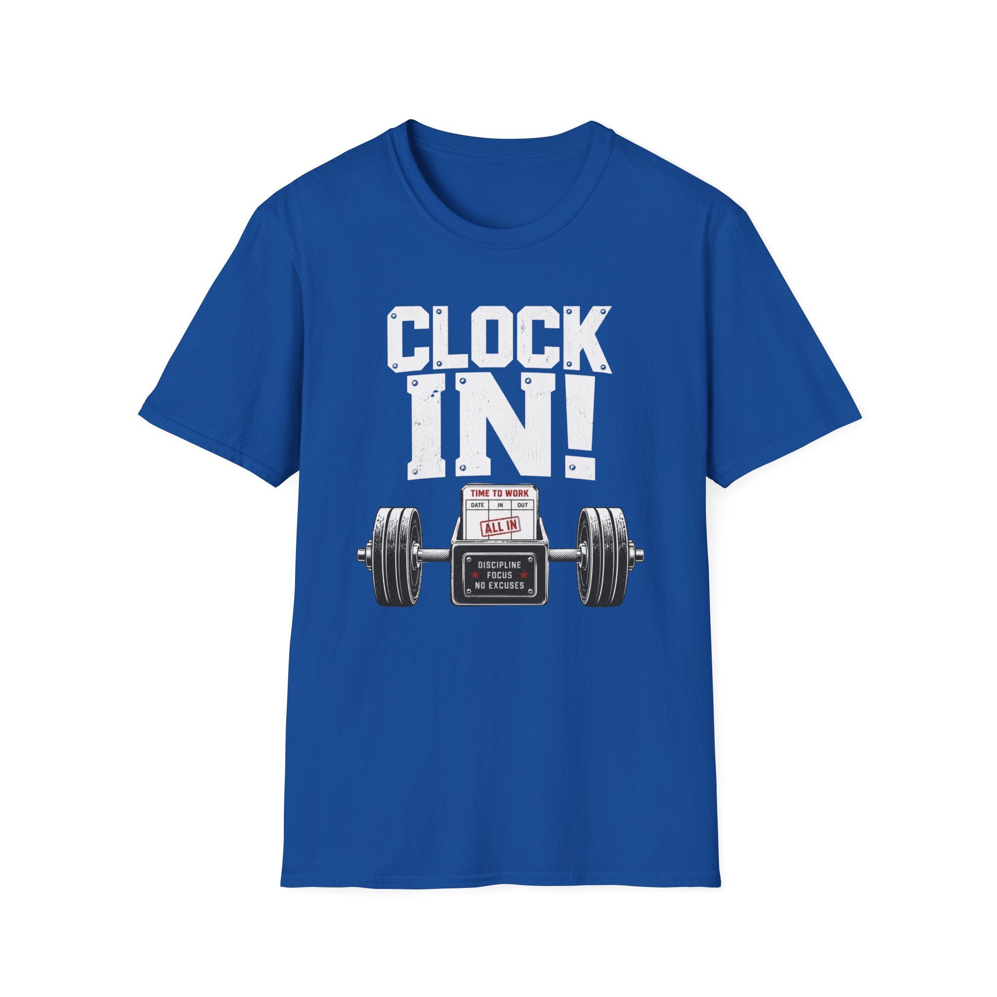 Clock In! — Weightlifting Discipline Tee