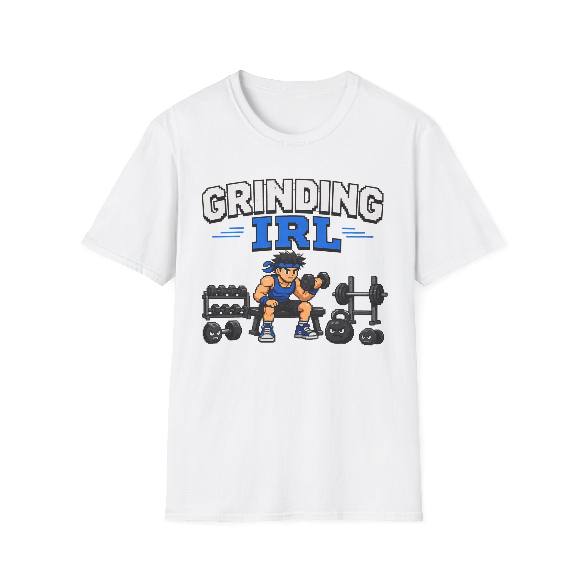 Grinding IRL — Gym Workout Motivation Tee