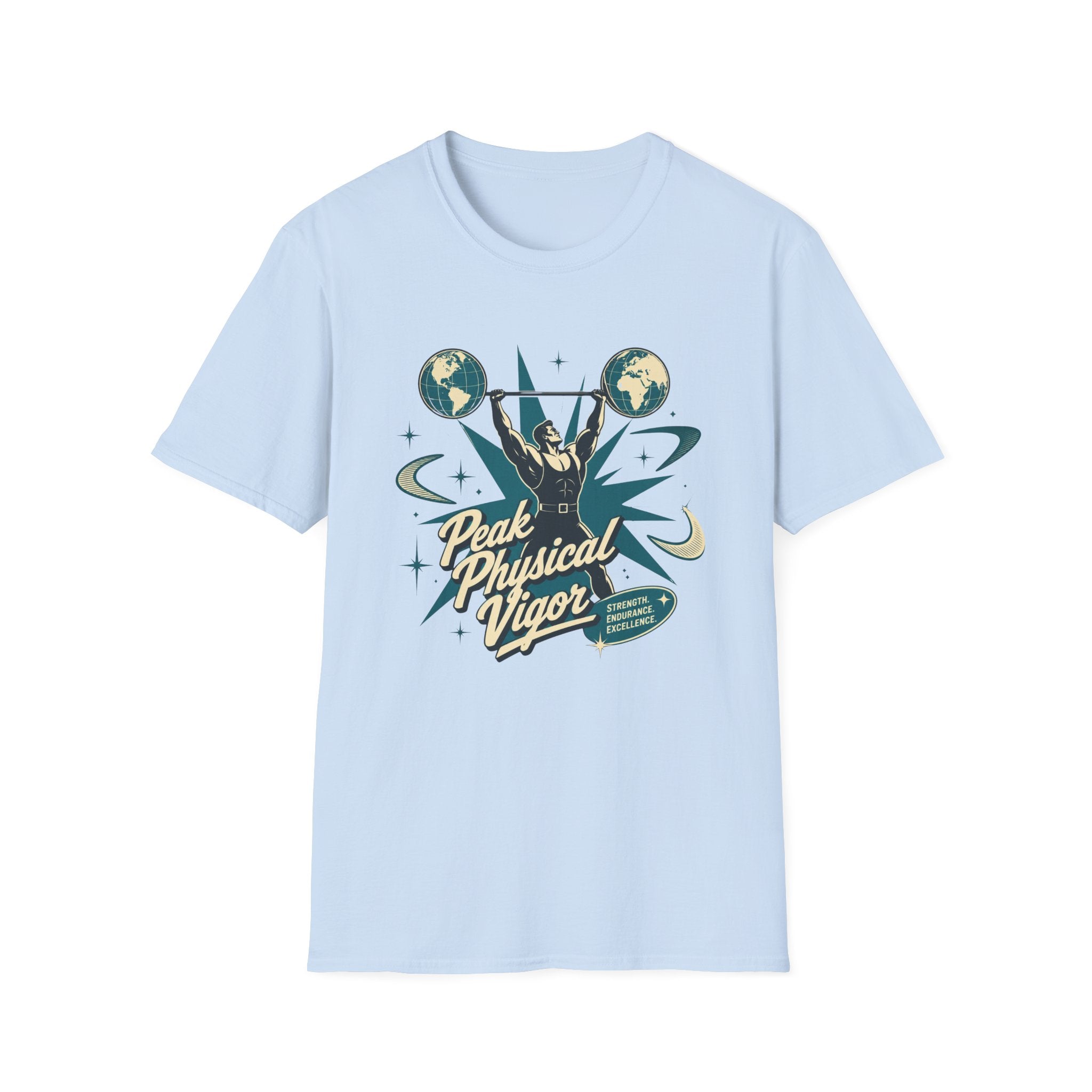 Peak Physical Vigor — Retro Fitness Graphic Tee