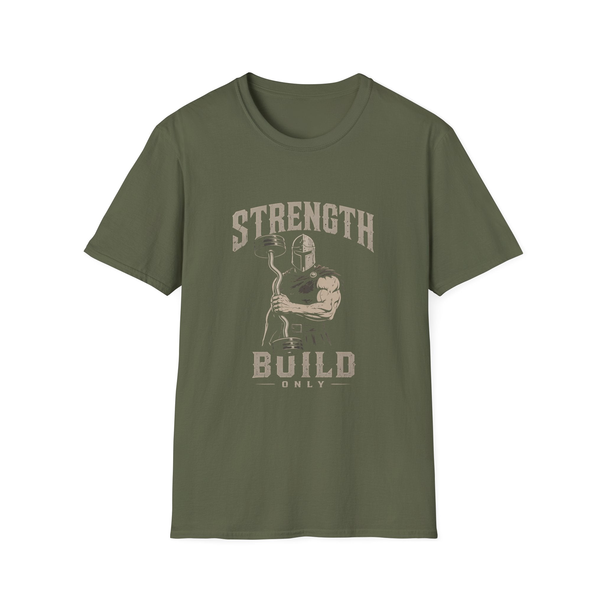 Strength Build — Spartan Hammer Gym Tee