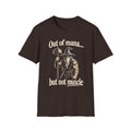 Out of Mana but Not Muscle T-Shirt — Funny Gamer RPG Tee