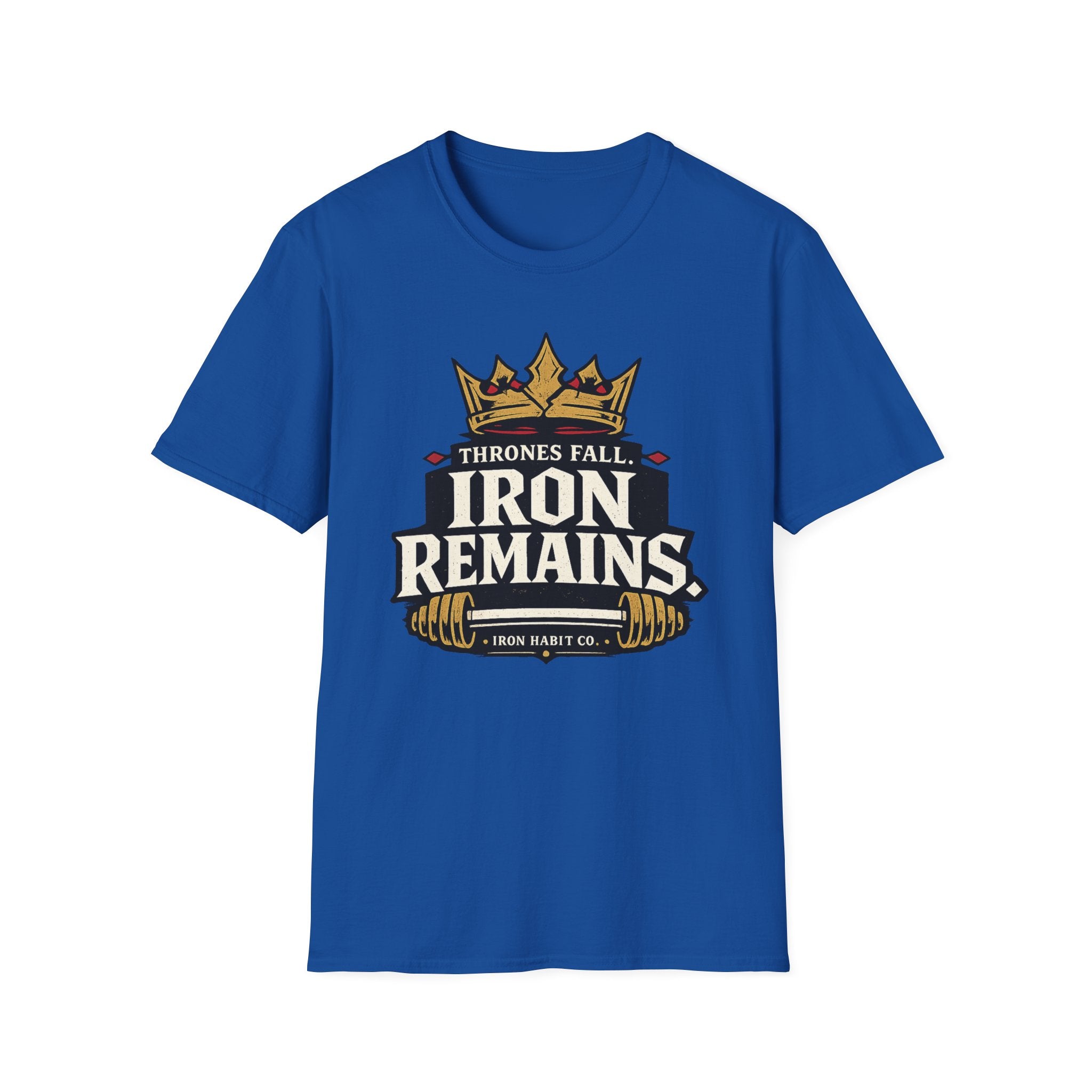 Thrones Fall. Iron Remains Tee