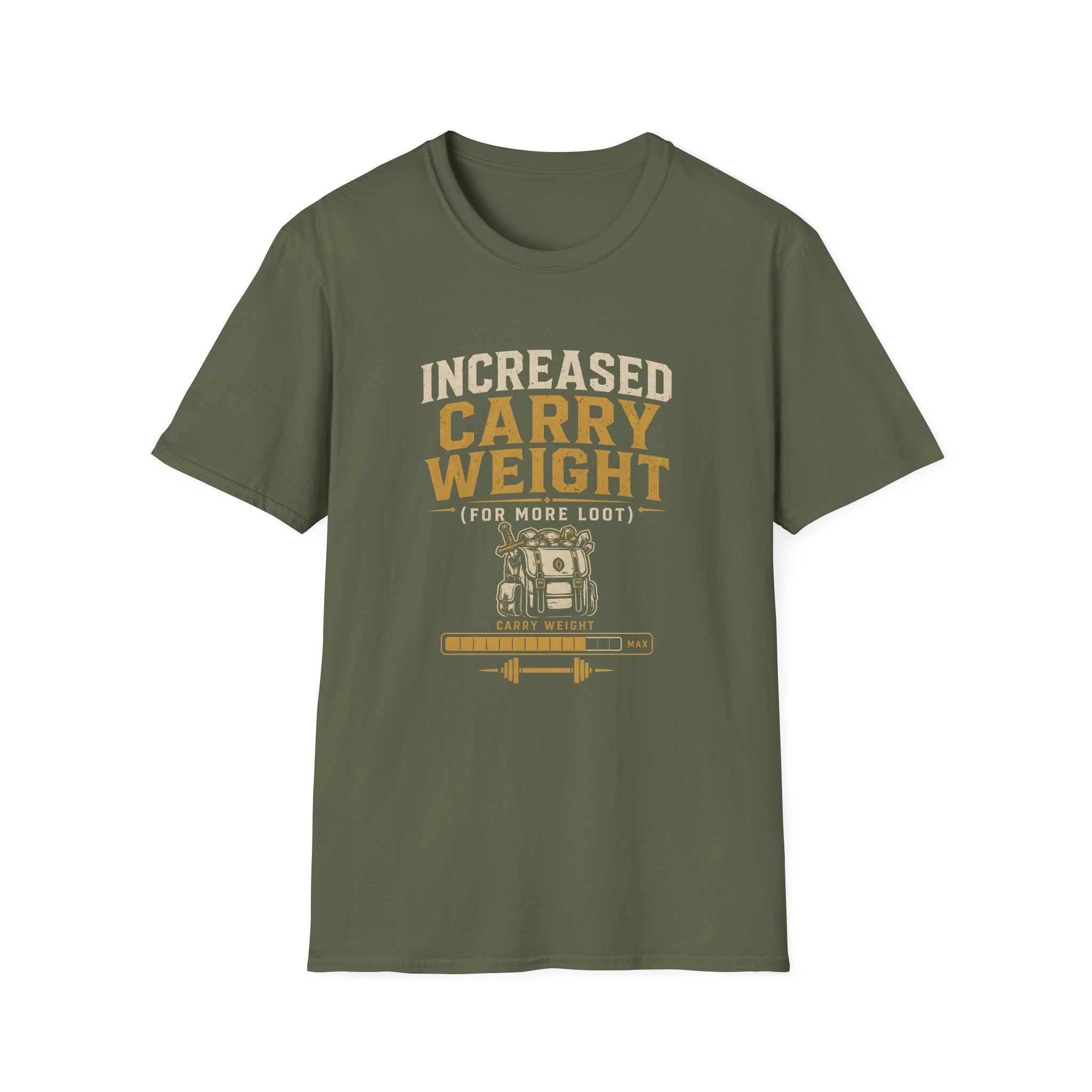 Increased Carry Weight RPG Gamer T-Shirt