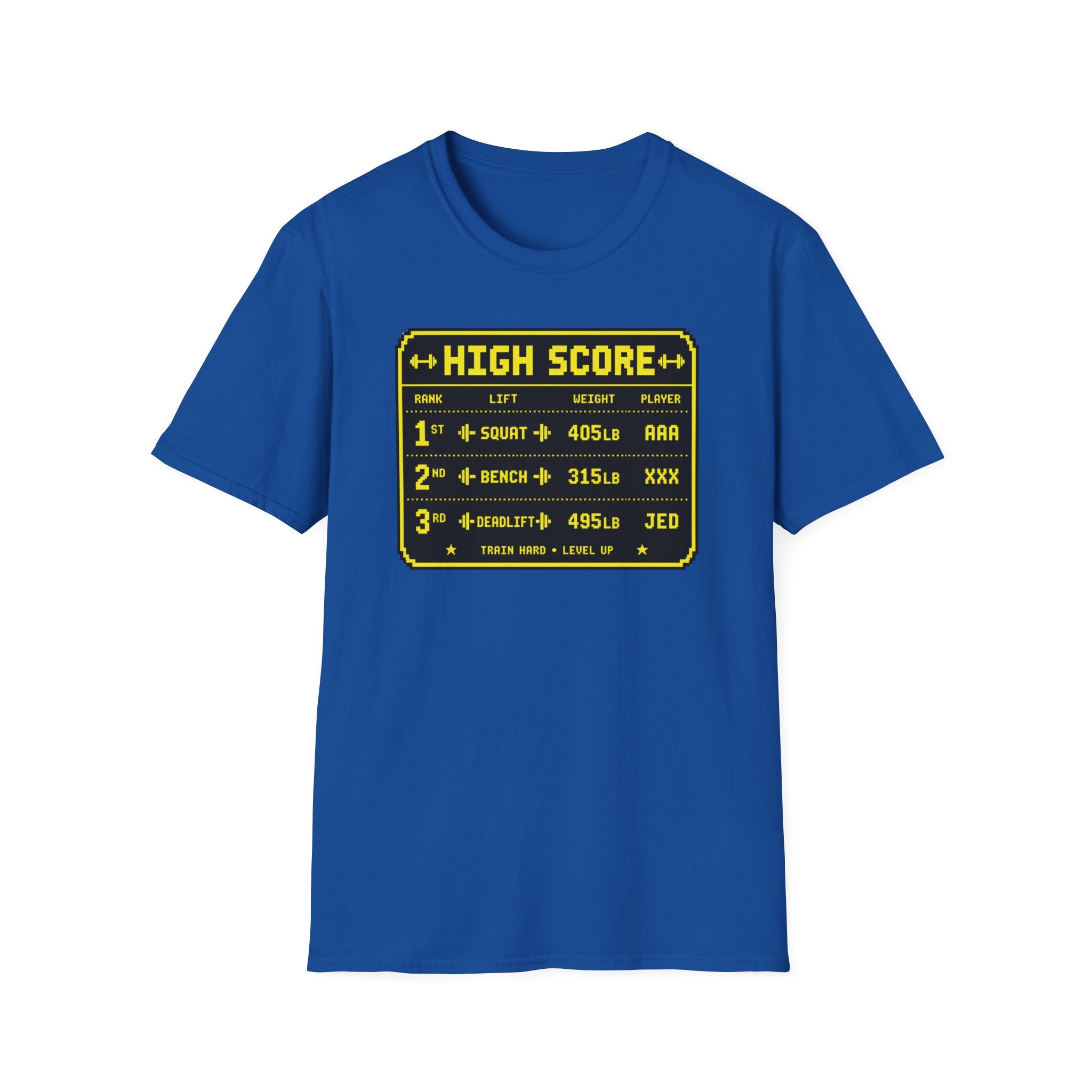 High Score — Weightlifting Leaderboard Design