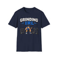 Grinding IRL — Gym Workout Motivation Tee