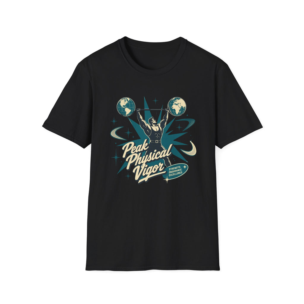 Peak Physical Vigor — Retro Fitness Graphic Tee