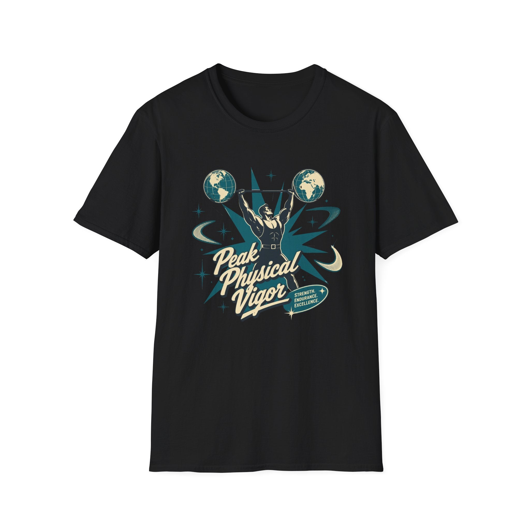 Peak Physical Vigor — Retro Fitness Graphic Tee