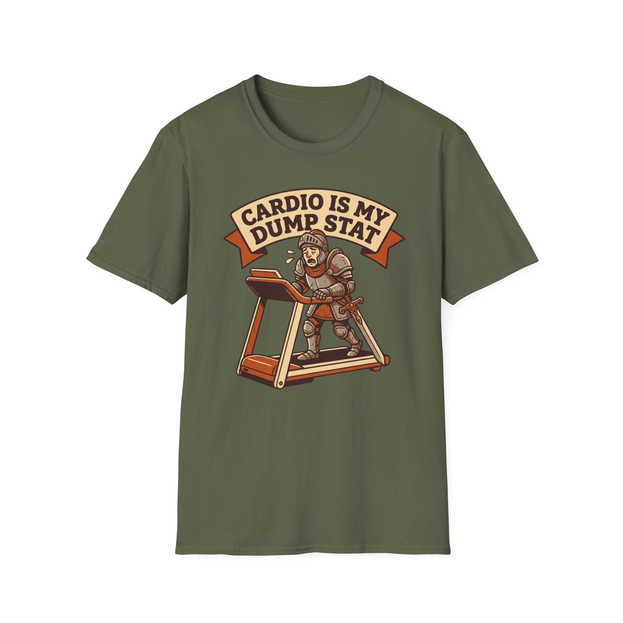 Cardio Is My Dump Stat — Funny RPG Fitness Tee