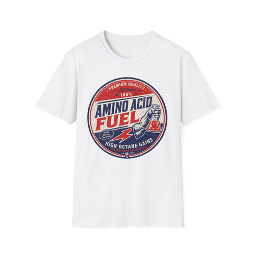 Amino Acid Fuel Tee – Retro Fitness Shirt
