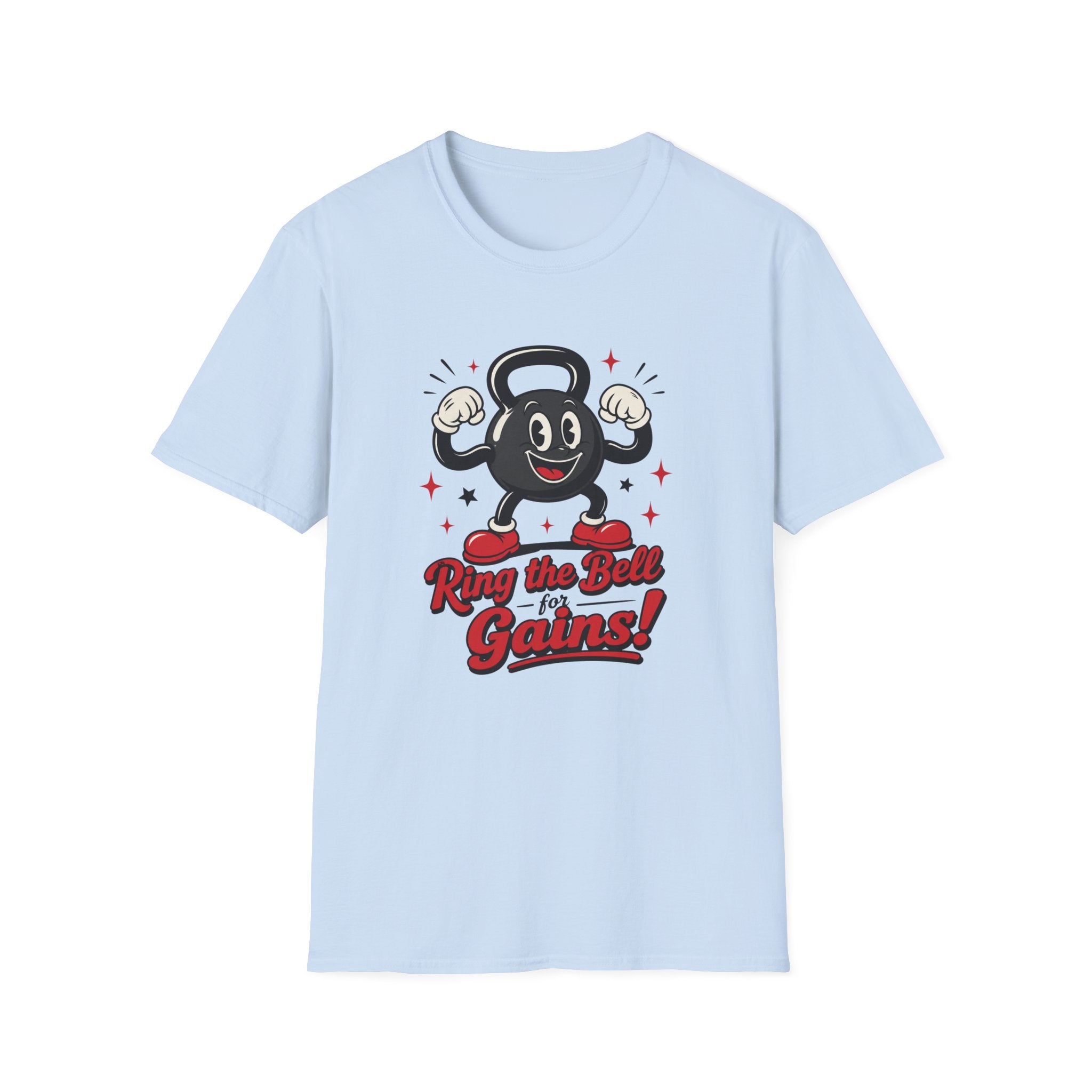 Ring the Bell for Gains! Fitness T-Shirt