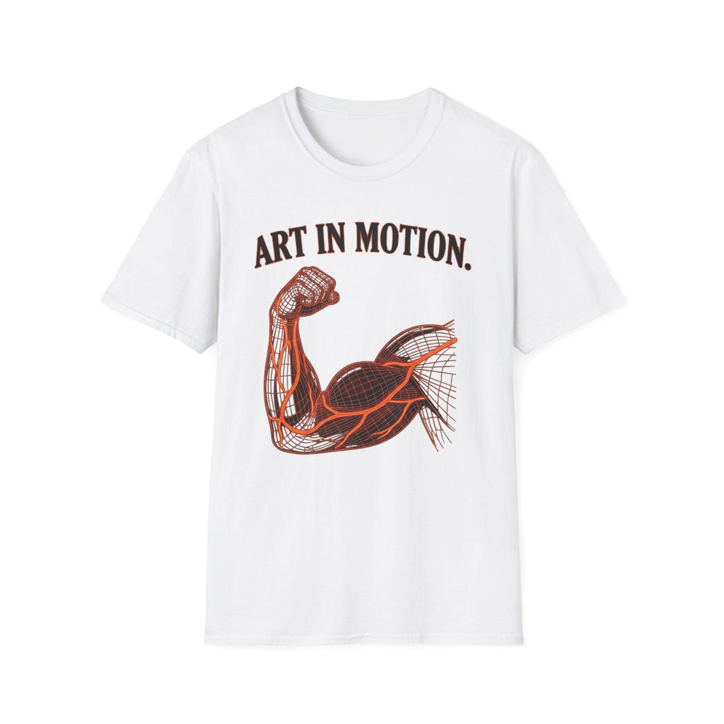 Art In Motion — Graphic Muscular Arm Tee