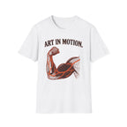 Art In Motion — Graphic Muscular Arm Tee
