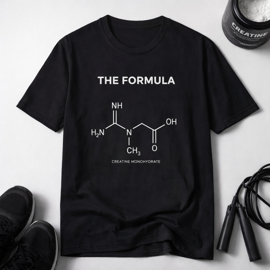 The Formula Creatine Monohydrate Chemistry Tee