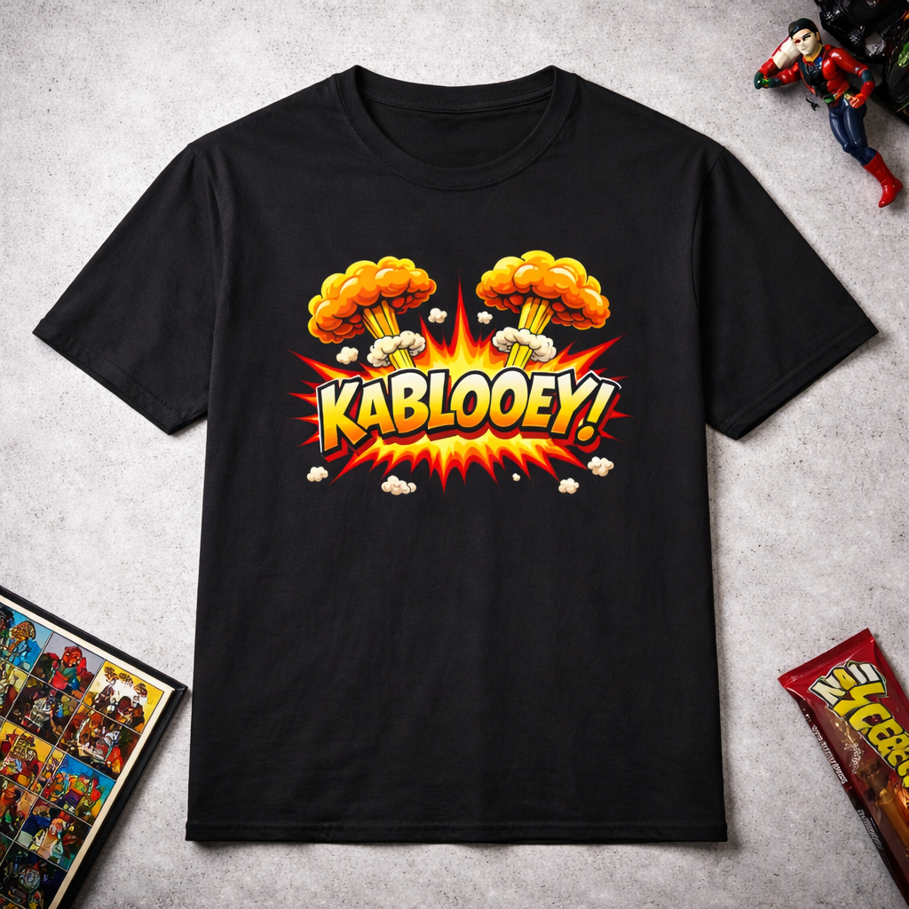 Kablooey! — Retro Comic Explosion Design